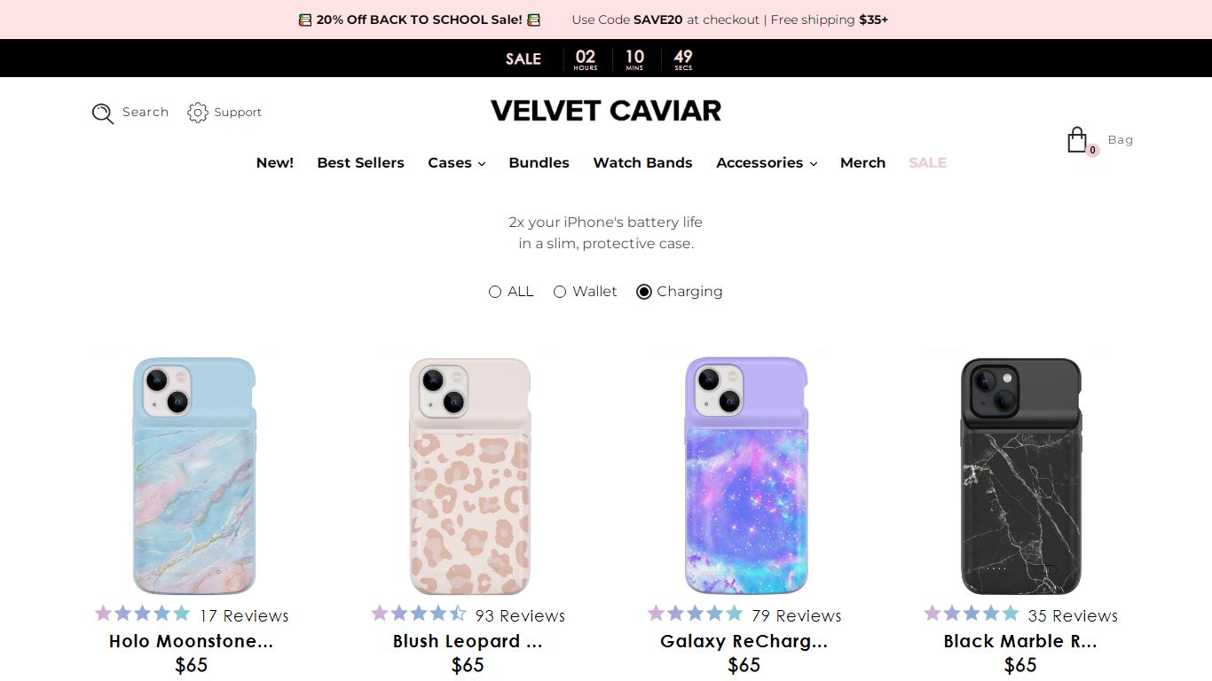 Charging Phone Cases ⚡⚡ – VelvetCaviar.com