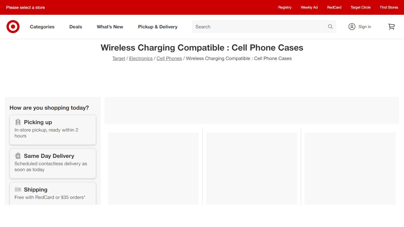 Wireless Charging Compatible : Cell Phone Cases : Target